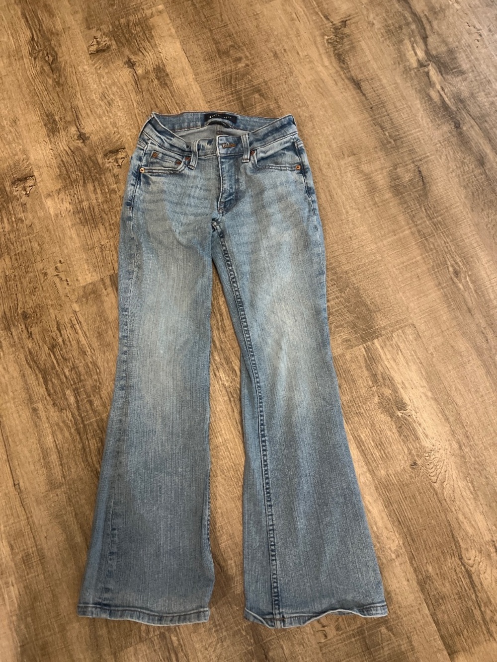 Aeropostale Mid Rise Flare Jeans